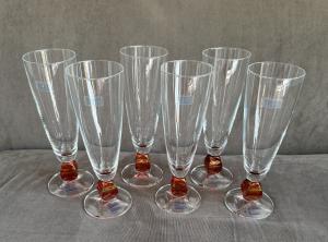 Schott Zwiesel Conte Champagne Glasses - Faceted Teardrop