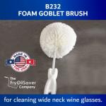 Crystal Wine Glass Cleaning Brush Set of 2