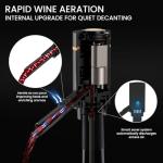 Electric Wine Aerator and Decanter Set with Stand