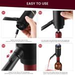 Electric Wine Aerator and Decanter Set with Stand