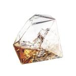 Diamond Whiskey Decanter with Two Glasses Set