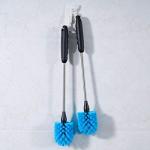 MOSOLAN Long Handle Bottle Cleaning Brush Set