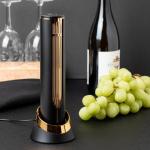 Stylish Electric Wine Bottle Opener with Foil Cutter