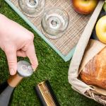 Stylish Electric Wine Bottle Opener with Foil Cutter