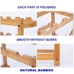 Bamboo 3-Tier Wine Rack for 12 Bottles