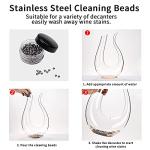 Wine Decanter Drying Stand with Cleaning Brush