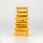 24-Bottle Freestanding Solid Wood Wine Rack