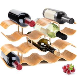SereneLife 4-Tier Wine Rack for 14 Bottles