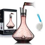 YouYah Wine Decanter Set with Aerator and Filter