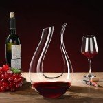 Lead-Free Crystal Wine Decanter and Aerator