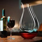 Lead-Free Crystal Wine Decanter and Aerator