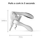 Metrokane Rabbit Lever Corkscrew Wine Opener Set