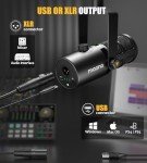 MAONO PD400X USB/XLR Dynamic Microphone for Streaming