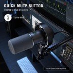 FIFINE Dynamic Microphone for Podcasting and Streaming