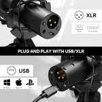 Shure USB/XLR Cardioid Dynamic Microphone for Streaming