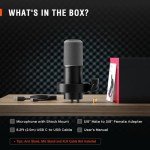 FIFINE Dynamic Microphone for Podcasting and Streaming