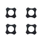 Shure Microphone Protection Rings - 4 Pack, Black
