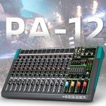 Shure PA12 Professional 12-Channel Audio Mixer