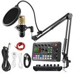 BM-800 Podcast Microphone Bundle with Sound Card