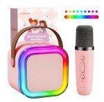 Shure Mini Karaoke Machine for Kids - Pink