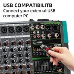 Shure PA12 Professional 12-Channel Audio Mixer