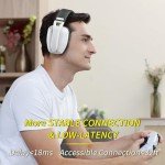 Binnune Wireless Gaming Headset with Flip Mic