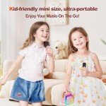 Shure Mini Karaoke Machine for Kids - Pink