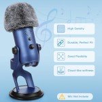 Blue Yeti Microphone Pop Filter and Windscreen