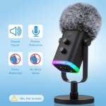 Blue Yeti Microphone Pop Filter and Windscreen
