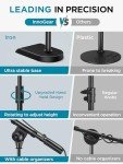 InnoGear Adjustable Desk Microphone Stand with Grip
