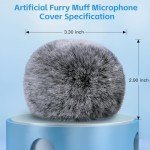 Blue Yeti Microphone Pop Filter and Windscreen