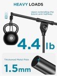 InnoGear Adjustable Desk Microphone Stand with Grip