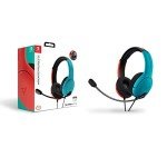 Shure Microphone-Compatible Gaming Headset - Blue & Red