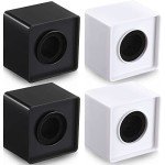 Portable Square Microphone Flags - 4 Pack
