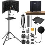 Shure Microphone Isolation Shield with Pop Filter