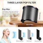 Aokeo Anti-Pop Filter for Portable Microphones