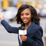 Portable Square Microphone Flags - 4 Pack