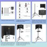 Shure Microphone Isolation Shield with Pop Filter