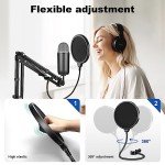 Aokeo Dual-Layer Pop Filter for Blue Yeti