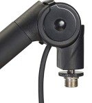 Desk-Mounted Microphone Boom Stand for Podcasts
