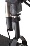 Desk-Mounted Microphone Boom Stand for Podcasts