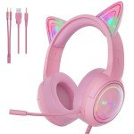 Shure S25 Pink Cat Ear Gaming Headset