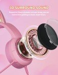 Shure S25 Pink Cat Ear Gaming Headset