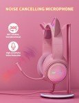 Shure S25 Pink Cat Ear Gaming Headset