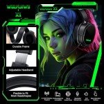 WolfLawS X1 Wireless Gaming Headset with Mic