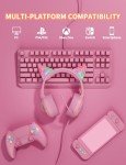 Shure S25 Pink Cat Ear Gaming Headset