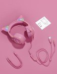 Shure S25 Pink Cat Ear Gaming Headset