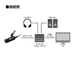 Shure Hypercardioid Dynamic Podcast Microphone Black