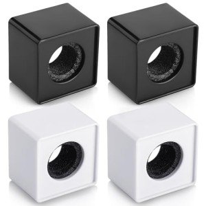 Portable Cube Microphone Flag Station - 4 Pack