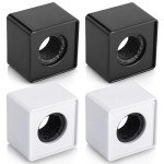 Portable Cube Microphone Flag Station - 4 Pack